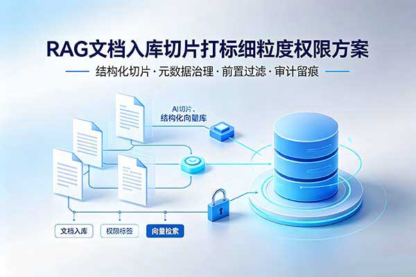 企业级RAG知识库入库、切片、打标、细分权限全流程技术方案（彻底解决切片越权、数据泄露）